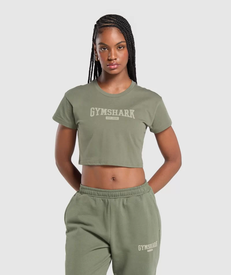 CROP LIFESTYLE GREEN 1-Gymsis502