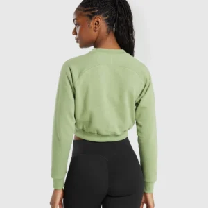 FLEECE CROPPED 2-GYMSIS502