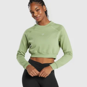 FLEECE CROPPED-GYMSIS502